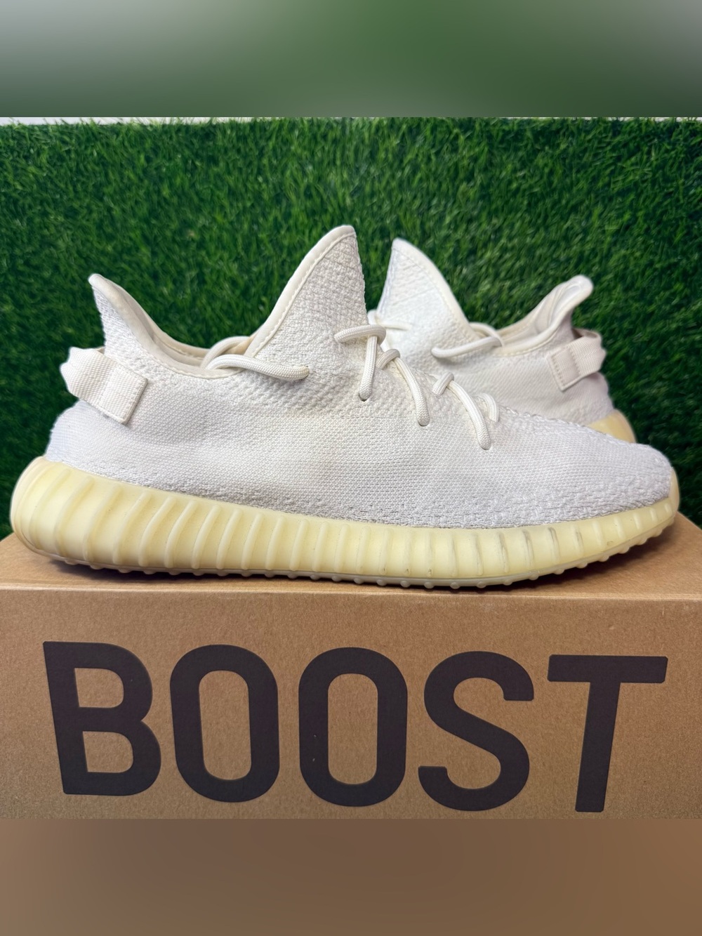 Adidas Yeezy Boost 350 V2 Cream Triple White Men’s Size 14 Sneakers Shoes